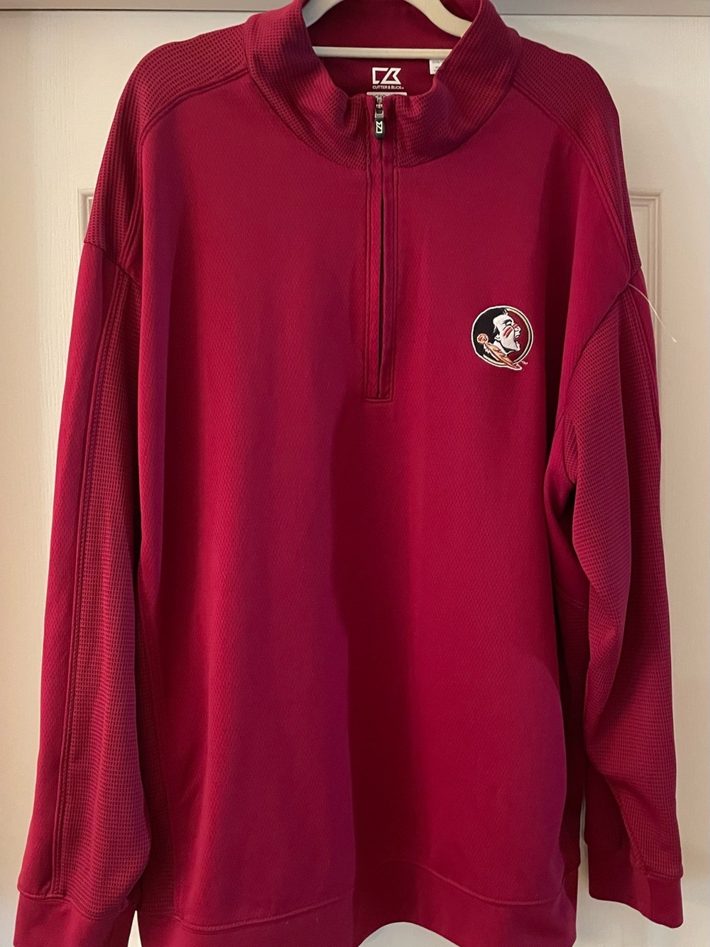 Florida State Quarter-Zip Pullover Sweater Featuring Seminoles Logos
